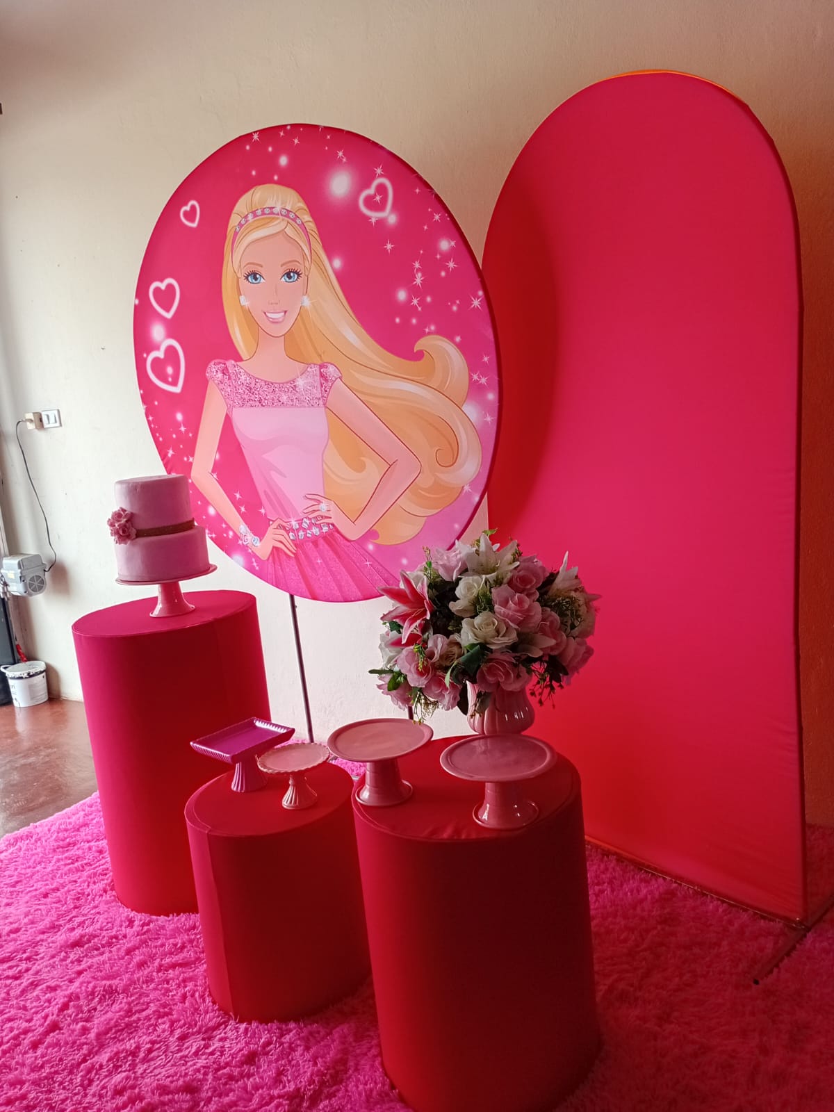 Arco de Balão Rosa